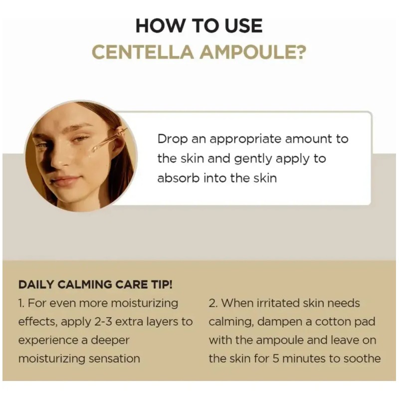 J/ M Sérum Facial De Centella Asiática De Madagascar. .