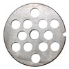 1 Pack #22 Meat Grinder Plate Disc Blade, Reversible Use