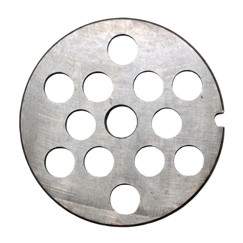 1 Pack #22 Meat Grinder Plate Disc Blade, Reversible Use