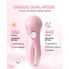 Electric Facial Cleansing Brush for Women, 3-in-1 Face Cleanser and