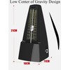 Mechanical Metronome with Accent Bell, Accurate Beat, Classic Appearance, Suitable