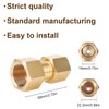 Brass CGA-320 to CGA-580 Gas Tank Adapter, CO2 to Argon