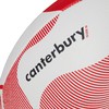 Canterbury Thrillseeker Play Rugby Ball, White/Red, 4
