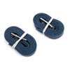 Namvo 2Pcs Horse Spur Strap, PU Leather Horse Riding Straps
