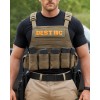 Yoetey Ratchet Tactical Gun Belt for Men - 1.5" Stiff