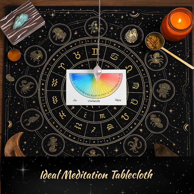 Altar Accessories - Tarot Cloth - Altar Cloth for Rituals,