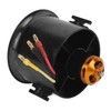 Ducted Fan 6 Blades 70mm High Rigidity Brushless Motor for