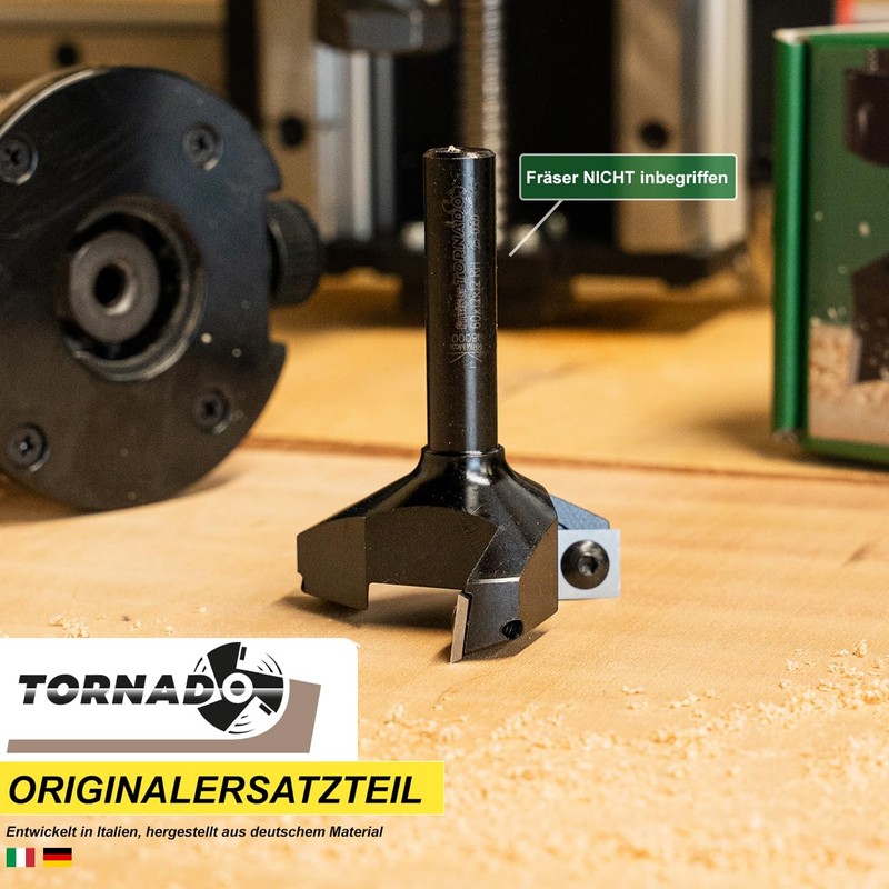 Tornado Fraiser Replacement Blades for Routers High Hardness U2300, Square