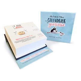 Pregnancy calendar "futur papa" - a daily and full of humour to track the pregnancy of your loved ones