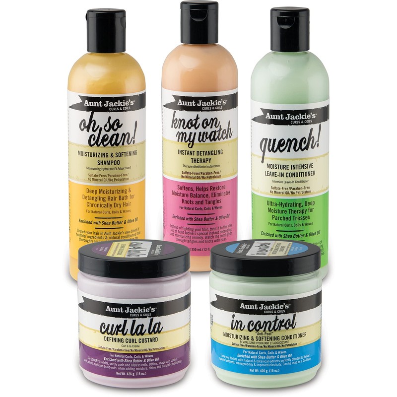 Aunt Jackie's Hair Styling Agent Curl Custard, 18 oz -