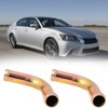 Briny River 2pcs 90° Elbow Heater Hose Connector Adapter Coolant