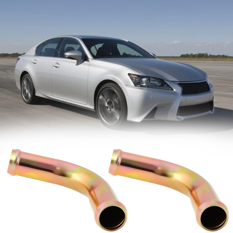 Briny River 2pcs 90° Elbow Heater Hose Connector Adapter Coolant