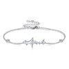 YAFEINI Hammerhead Shark Bracelet 925 Sterling Silver Shark Bracelet Jewelry