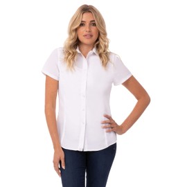 Chef Works Women's Universal Shirt, White, X-Large