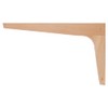 Wovar Shelf Bracket Beech Wood 15 x 25 cm L