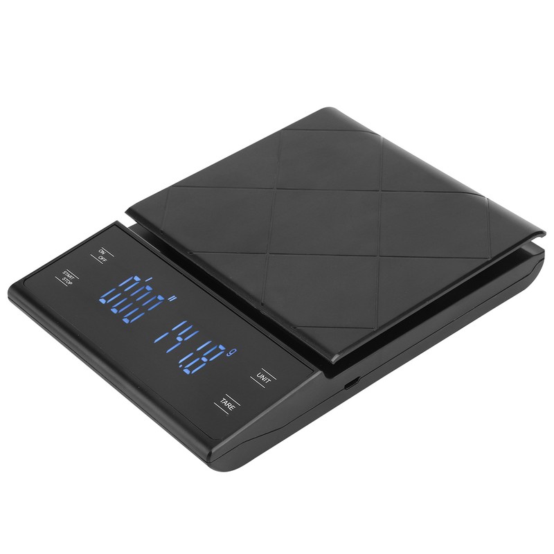 Electronic Coffee Scale Digital Kitchen Baking Scales with Timer LCD