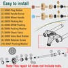 Bedalio RK-22MH Outside Faucet Repair Kit Metal Handle Compatible with