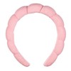 Conair Spa Makeup and Face Washing Headband, Pink Bubble Design,