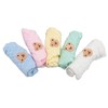 5PCS Cotton Kids Face Towels Good Absorbent Skin Friendly Reusable