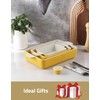 Sweejar Ceramic Bakeware Set, Rectangular Baking Dish for Oven Lasagna