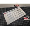 Z06 Decals (4pk) Corvette Racing 6" Accent Stickers C5Z C6Z