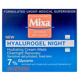 Mixa Hyalurogel Hydrating Cream Mask Overnight Recovery 50ml