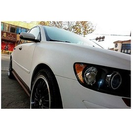 F & B LED LIGHTS White 3D Carbon Fiber Film Twill Weave Vinyl Sheet Roll Wrap (12" X 60", White)