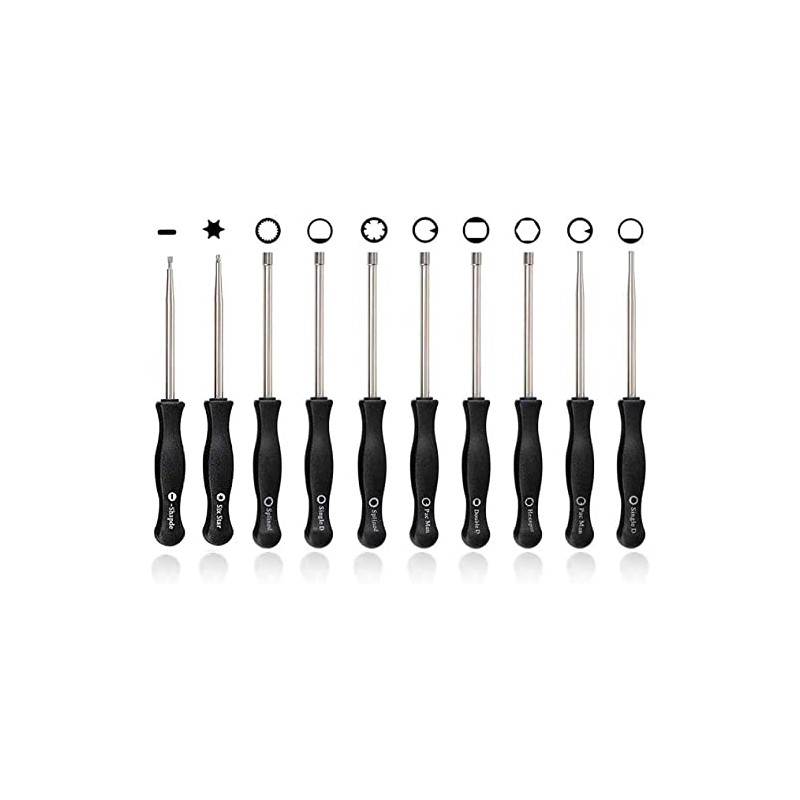 Hippotech 10 PCS Carburetor Adjustment Screwdriver Tool for Husqvarna Homelite