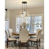 Osimir 3-Light Dining Room Chandelier Light Fixtures, Black Pendant Lighting