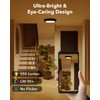 Motion Sensor Rechargeable Ceiling Light with Remote, 12000mAh Waterproof Wireless