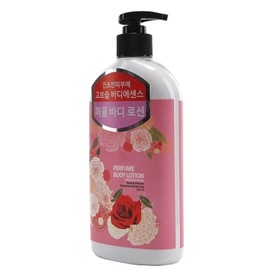 Moisturizing rose body lotion 510ml with a subtle scent that envelops the entire body / 온몸을 감싸는 은은한향기 보습 장미 바디로션 510ml