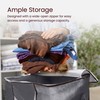 Reli. 90L Large Clothes Storage Bags (6 Pack) Closet Organizers