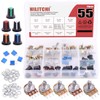 Hilitchi 30 Pcs Complete Models Potentiometer Assortment Kit with 1K-500K