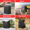 Samhe Grill Cover, 40-Inch Heavy Duty Waterproof UV Resistant BBQ