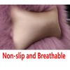 EGBANG Car Seat Neck Rest Pillow Warm Winter Wool Headrest