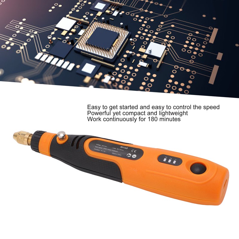 Mini Electric Engraving Pen Engraver 3 Speed Adjustment USB Charging