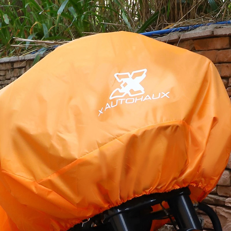X AUTOHAUX Motorcycle Cover Lightweight Half Cover Outdoor Waterproof Rain
