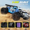 PATEMZON Remote Controlled Car, 4WD Remote Controlled Monster Truck, Remote