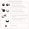 Aluminum Espresso Lids Sticker Lids Foil Seals Reusable Capsules for