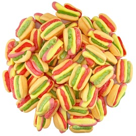 Smarty Stop Freeze Dried Candy, Burger and Hot Dog Flavored (6 Oz, Hot Dog Flavored)