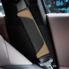 AUCELI Carbon Fiber Seat Belt Covers - Stylish Shoulder Protectors