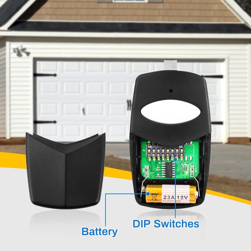 5-Pack DTC for Linear Delta 3 Garage Door Remote 8