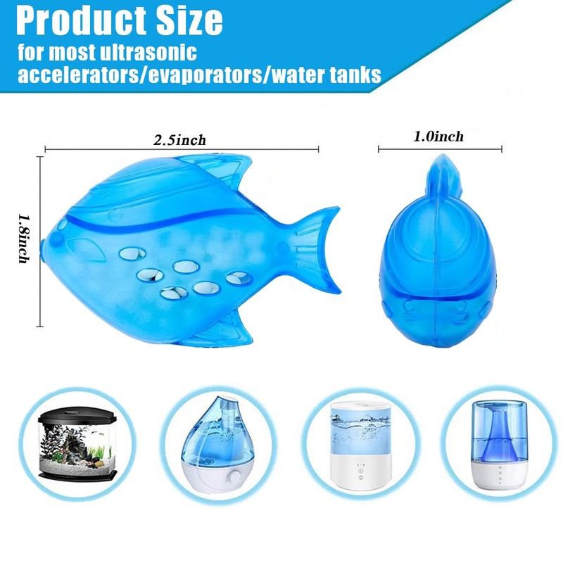 12PCS Universal Humidifier Tank Cleaner,Demineralization Cleaning Ball for Most Humidifier