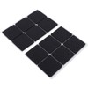 12pcs Almohadillas de Goma de Cojines de Pies Tabla de