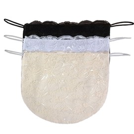 Chemisettes by Anne Modesty Panel Cleavage Cover Lace on Soft Poly 3 Colors Size A