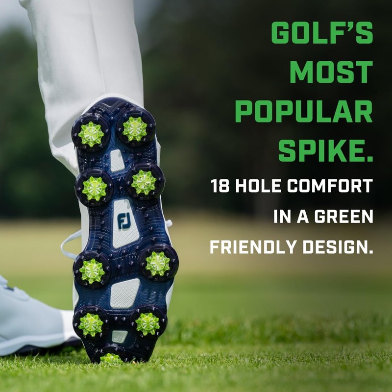 SOFTSPIKES Ft 3.0 Nero, Tacchetti da Golf Pulsar Uomo, Clamshell