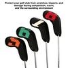PU Golf Club Head Cover Golf Iron Club Head Covers
