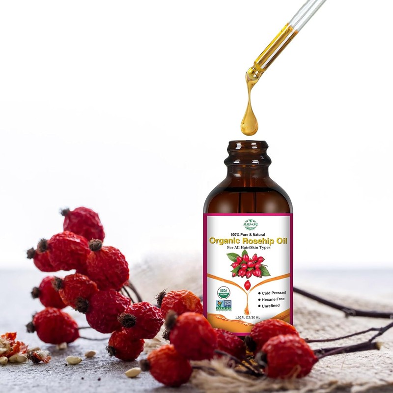 Aceite de semilla de rosa mosqueta 100% puro y natural
