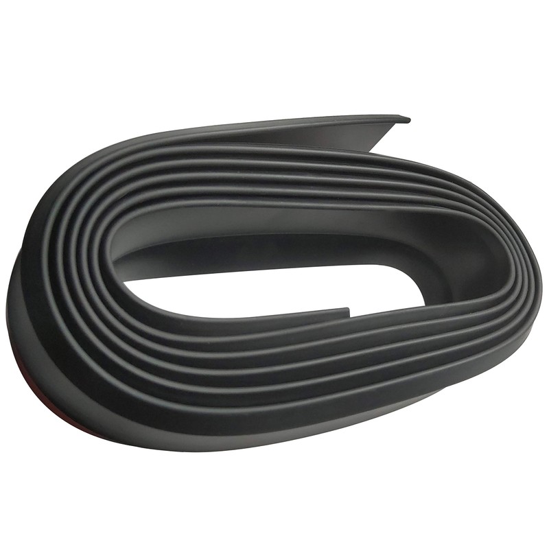 Front Bumper Spoiler Lip 8.2ft/250cm Length Universal 2.5m Rubber Side
