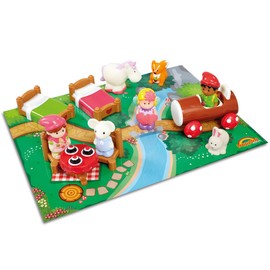 HappyLand Magical Woodland Playset For Children From 18 Months To 5 Years Elc Early Learning Centre Kids Toddlers Figures Happy Land Village People
